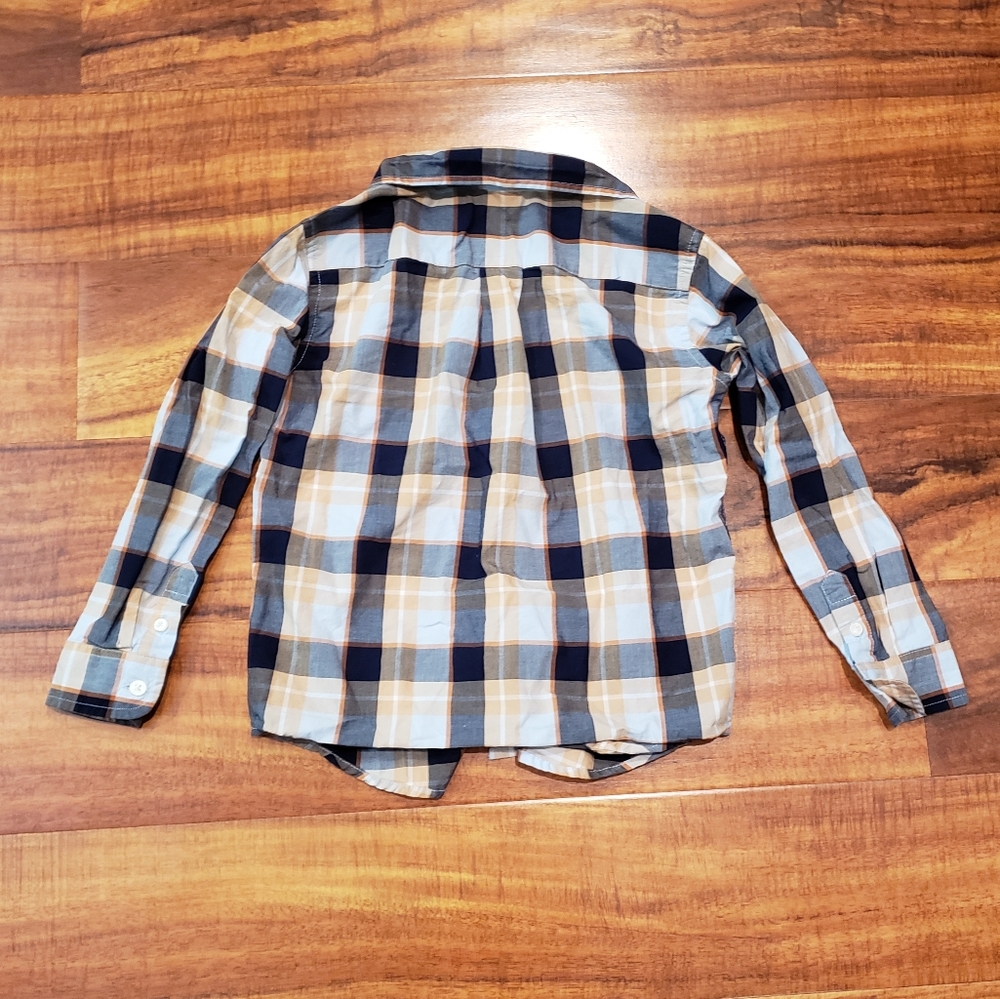 Janie and Jack NWT/EUC boys 4 dog intarsia sweater, plaid pants, plaid shirt - Picture 13 of 13